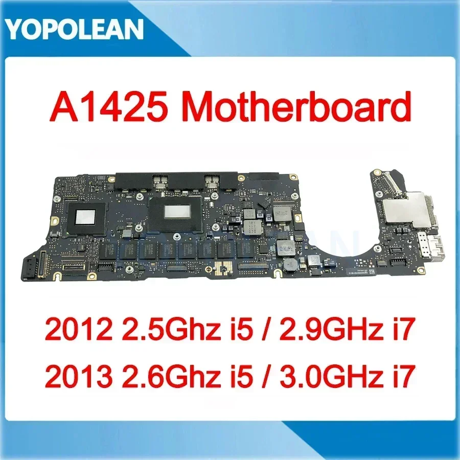 Original Laptop A1425 Motherboard For MacBook Pro Retina 13