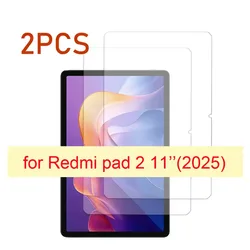 Premium 2 - Pack Tempered Glass Tablet Screen Protector for Enhanced Durability and Clarity (Redmi pad 2 11inch)