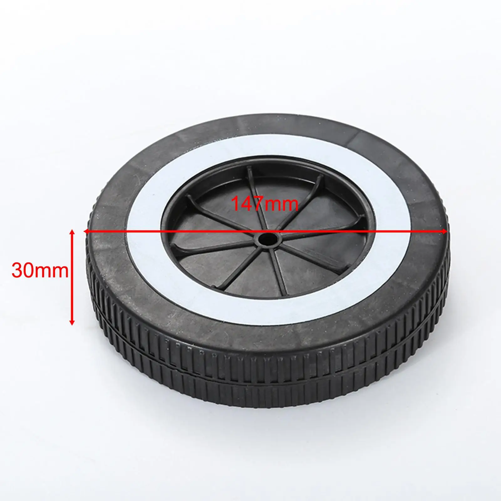 BBQ Wheels Easy to Install Gas Grills Wheels for Barbecue Patio Garden 2x