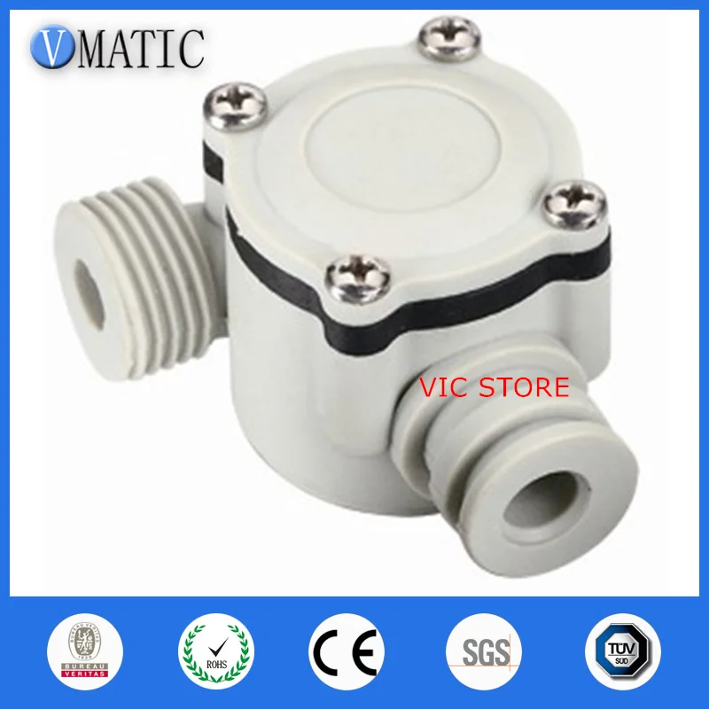 VCA368 Plastic Hall Dn15 G1/2" Rate 1~30l/min Liquid Electronic Water Flow Sensor Dc Voltage Sensor