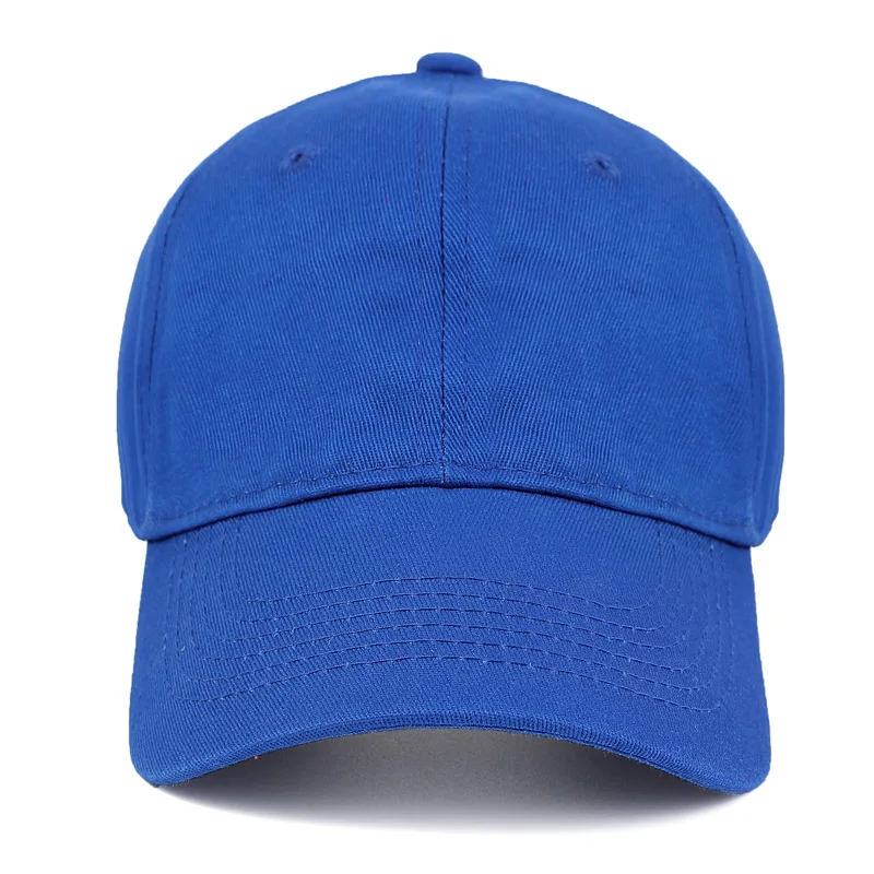 Customized logo for high-end pure cotton soft top baseball cap men's and women's duckbill cap sun hat design with embroidery 6