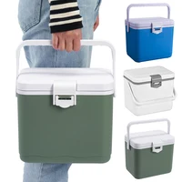 4.5L Insulated Portable Cooler with Handle Camping Car Refrigerator Heat Preservation Mini Freezer Fridge for Camping Tailgating 1
