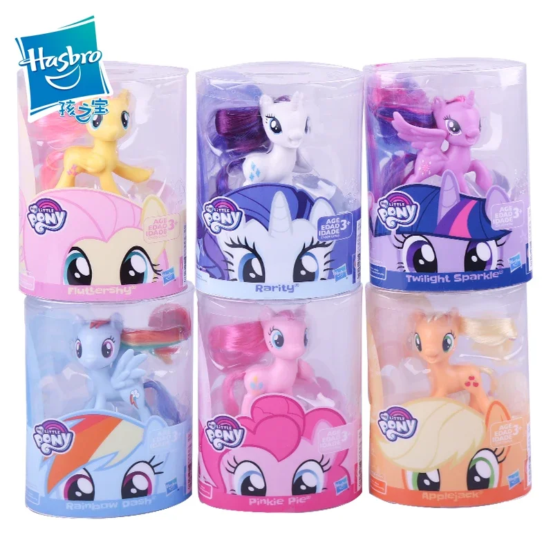 My Little Pony Twilight Sparkle Rainbow Dash Appljack Rare Fluttershy Collection Ornaments Regali Per Bambini