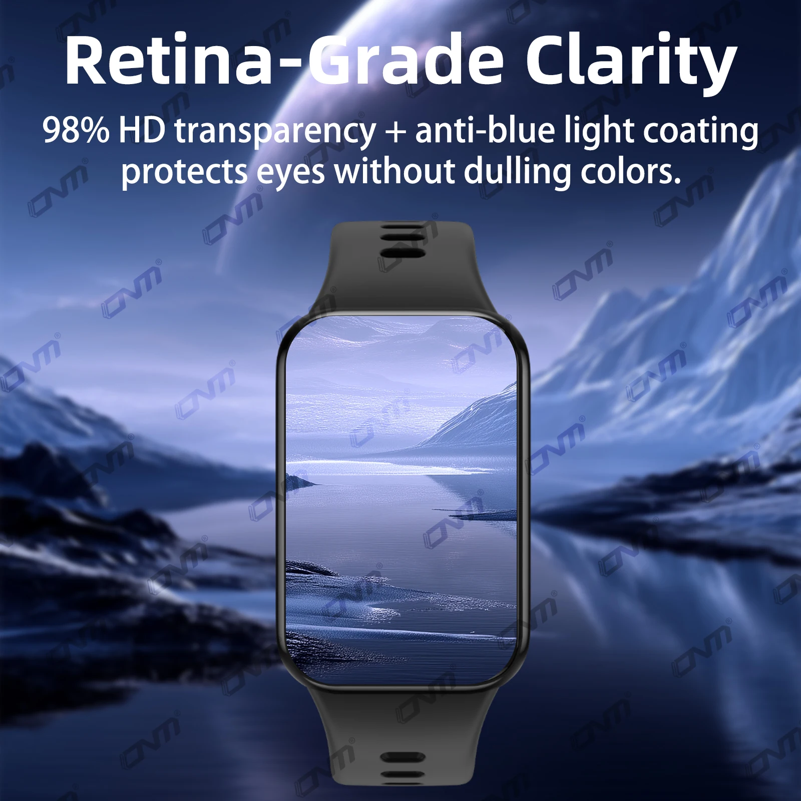 Hydrogel Screen Protector - Anti-Scratch, HD Full Coverage Protective Film (Non-Glass)