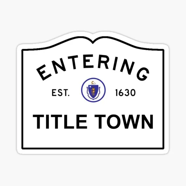 

5 шт., наклейки на автомобиль «Бостон ма»