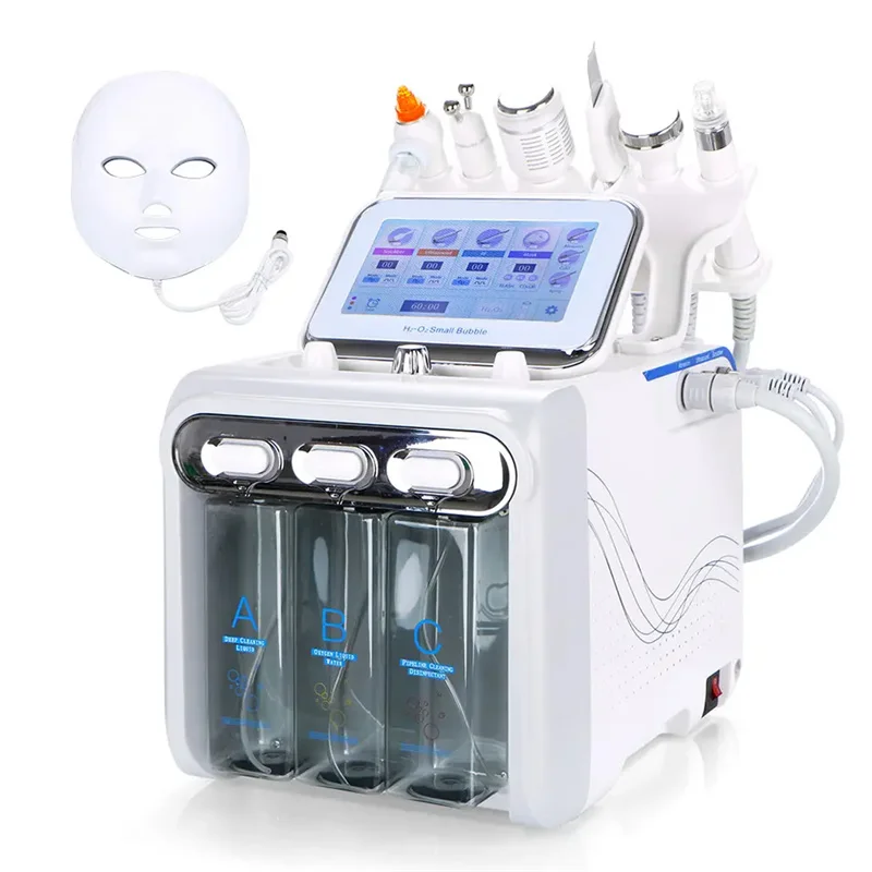 6In 1 Water Dermabrasion Machine Deep Cleansing Machine Water Jet Hydro Diamond Facial Clean Dead Skin Removal For Salon Use New