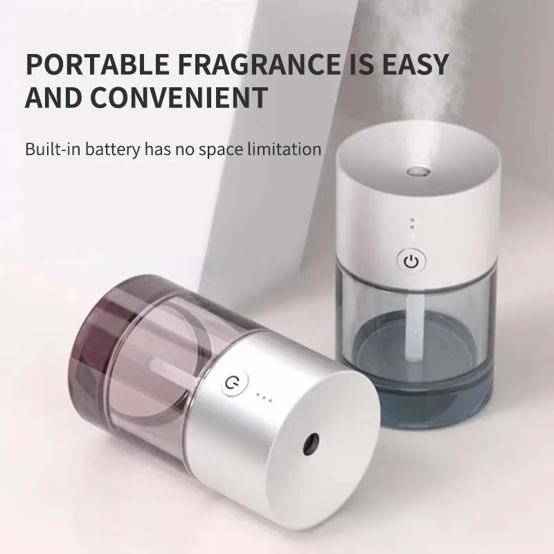 New Upgrade  Car Air Humidifier Aluminium Alloy Essential Oils Diffuser Air Freshener For Auto Home Office Accessorie