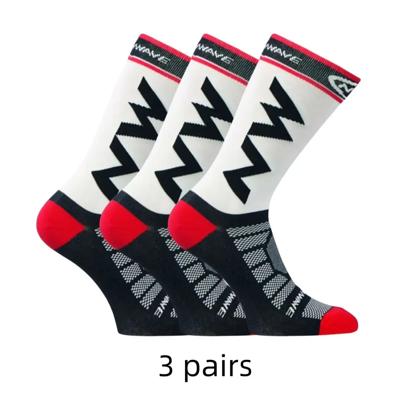 Sports Socks 3 Pairs Breathable Running Cycling Outdoor