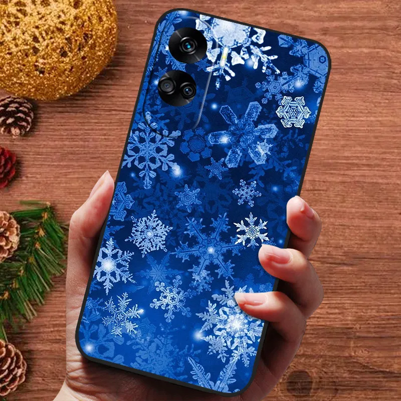 Festive Silicone Soft Case with Cute Bumper Design