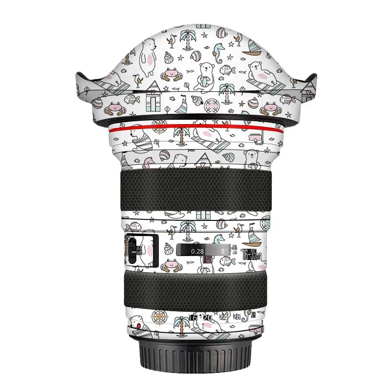 캐논 EF 16-35mm F2.8 L II USM 매크로용 렌즈 스티커 보호 스킨 필름 안티 스크래치 프로텍터 코트 EF16-35 m2