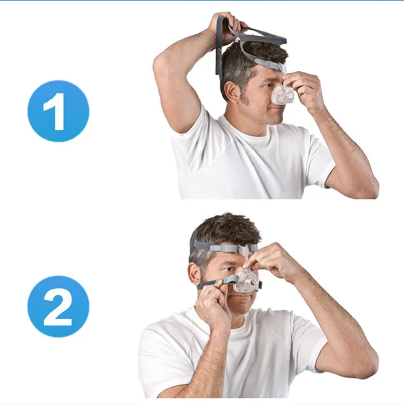 Resmed Mirage FX Nasal CPAP Mask with Frame Headband Adapter Nose Pad
