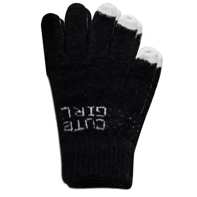 

Winter Gloves Windproof Warm Winter Elastic Windproof Gloves Anti Slip Cold Weather Thermal Warm Gloves For Hiking Driving