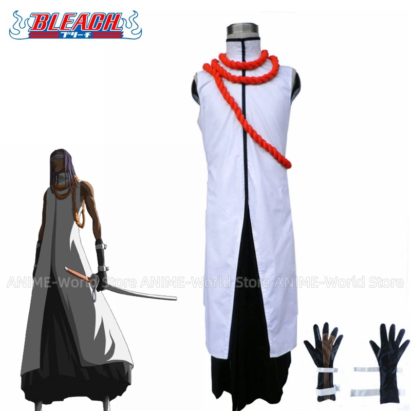 

Bleach Kaname Tousen Cosplay Costume Halloween Party Outfits Plus Size Custom Made