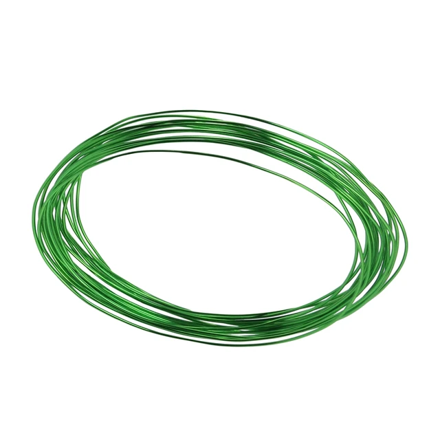 9 Tekercs Bonsai Huzalok Eloxált Alumínium Edzőhuzal 3 Méretű (1,0 Mm, 1,5 2,0 Mm), Összesen 147 Láb (Fekete) - Image 3