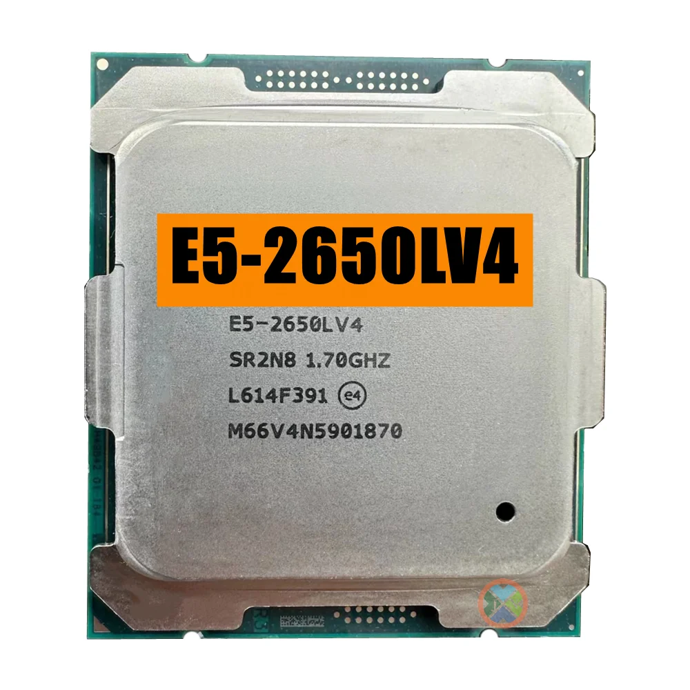 Xeon e5 2650lv4 Smartcache E52650lv4 170 Ghz 14 Core 35mb E5-2650l v4 Fclga20113