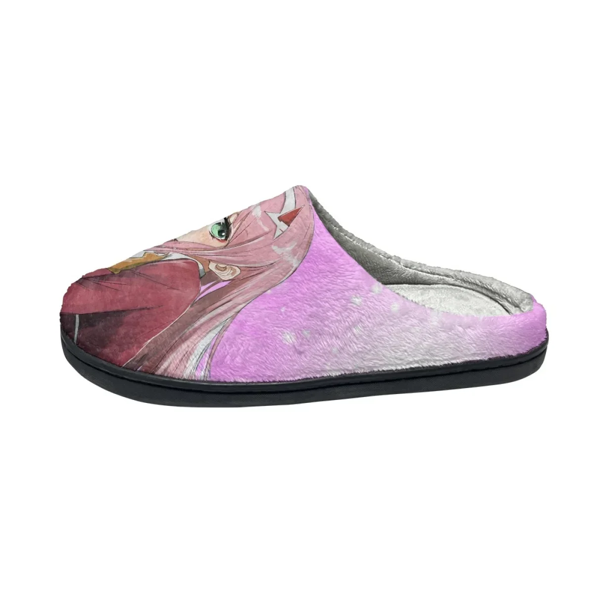 DARLING in the FRANXX Winter Men Flats Slippers Anime Casual Cozy Couple Cotton Slipper Warm Indoor Floor Shoes Zapatillas Mujer