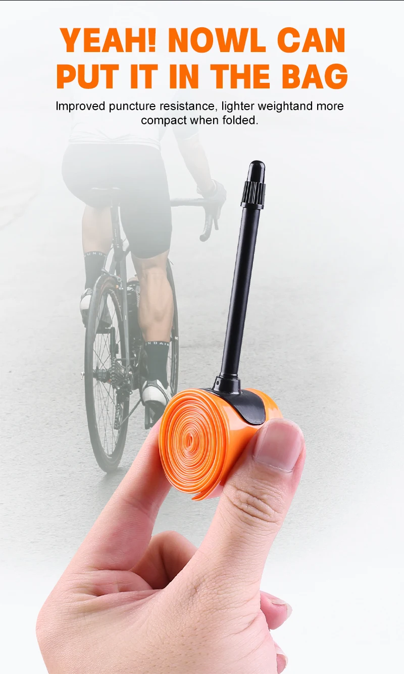 Description Picture 6 of itemX-TIGER Ultra Light 28g Bicycle Inner Tube 700X18 23 25 28 32C Road Mountain Bike TPU Tire 65mm Length French Valve Bike Accesso