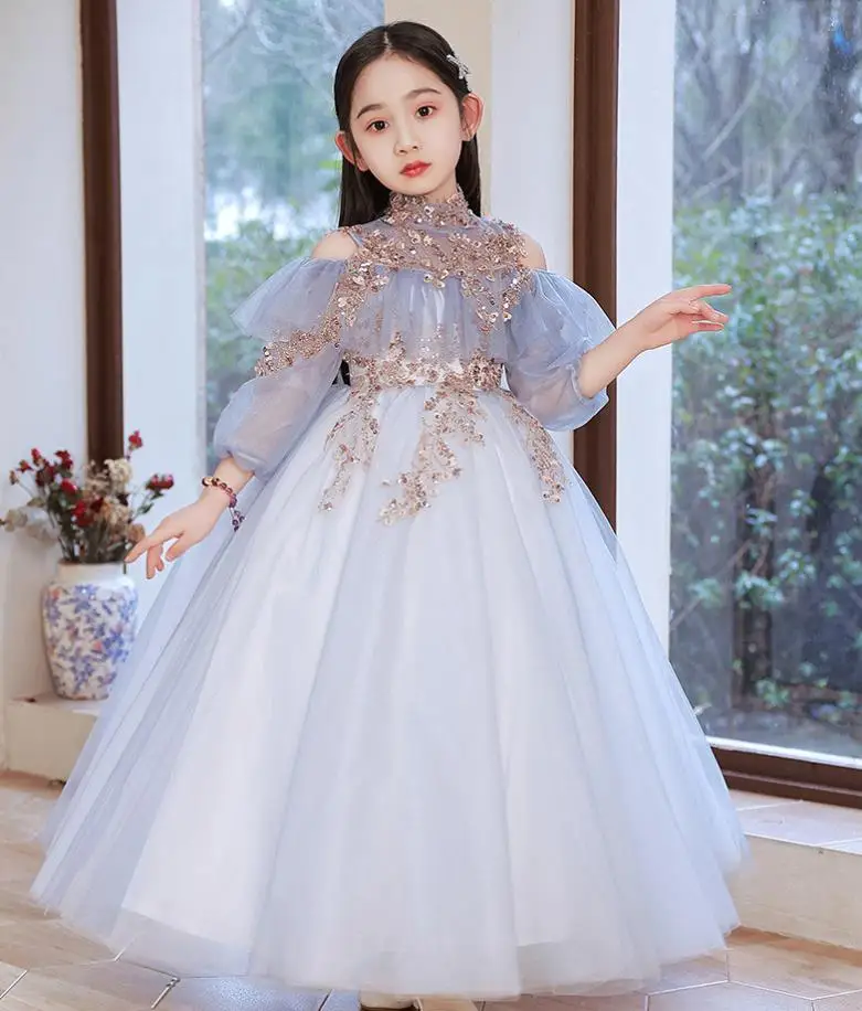 Evening Dresses Girl Dresses Wedding Dresses For Kids Crystal Teens Pageant Gowns  Children's Prom Party Dress First Communion - Girls Party Dresses -  AliExpress