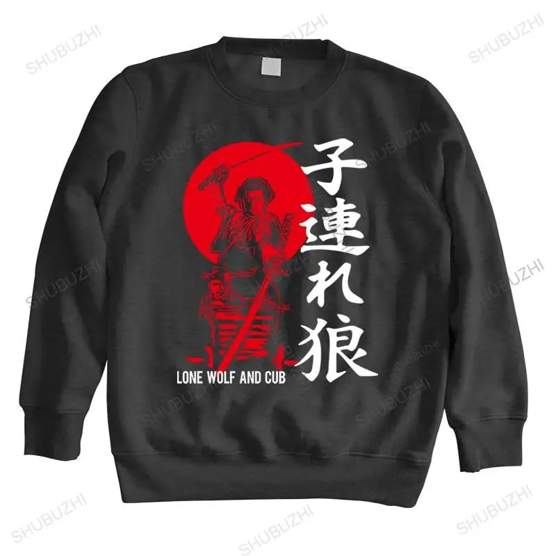 Felpe Da Uomo Autunno Felpa Con Cappuccio Giappone Shogun Killer Lone Wolf And Cub Kozure Lone Wolf And Cub Felpe Casual Unisex Di Dimensioni Maggiori