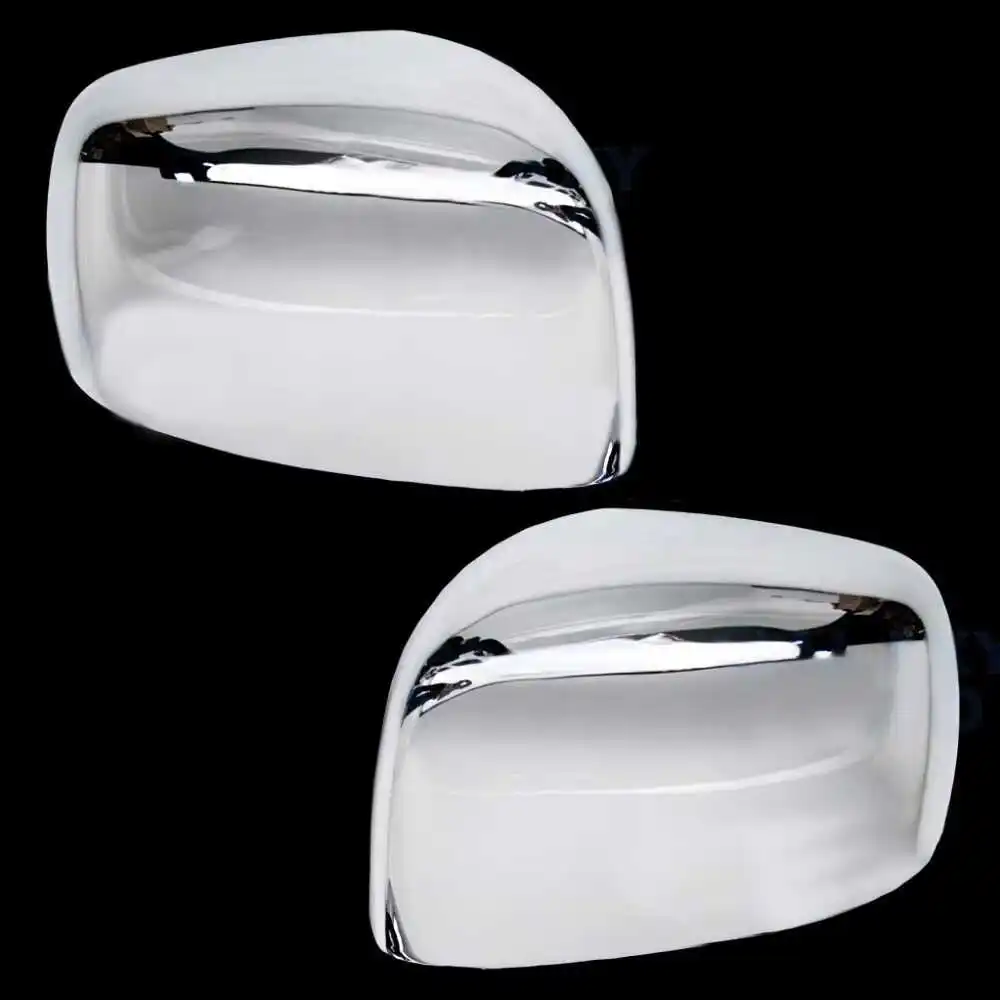 Chrome rearview mirror cover