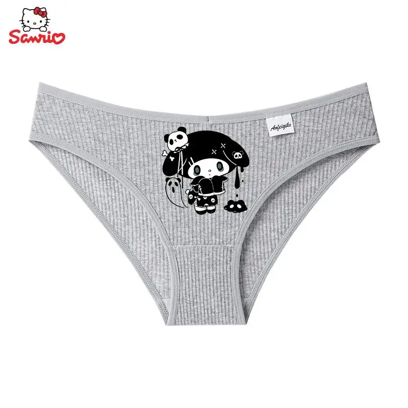 Kawaii New Sanrio Hello Kitty Underwear Cartoon Cute Printing Couple Underwear  Women's Men's Comfortable Ultra Thin Breathable - AliExpress