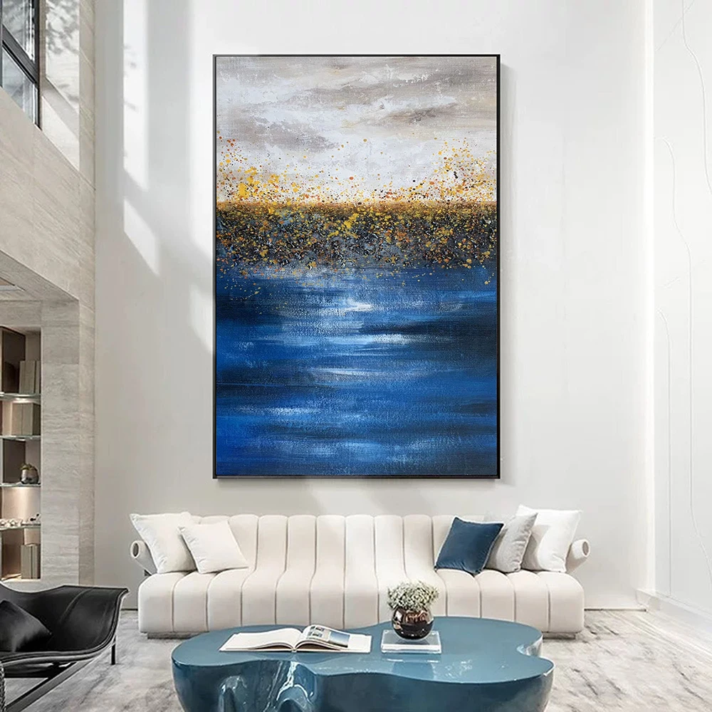 

Hand Painted Oil Painting Abstract Acryic Painting On Canvas Contemporary Wall Art Large Canvas Wall Art Oversized Canvas Art