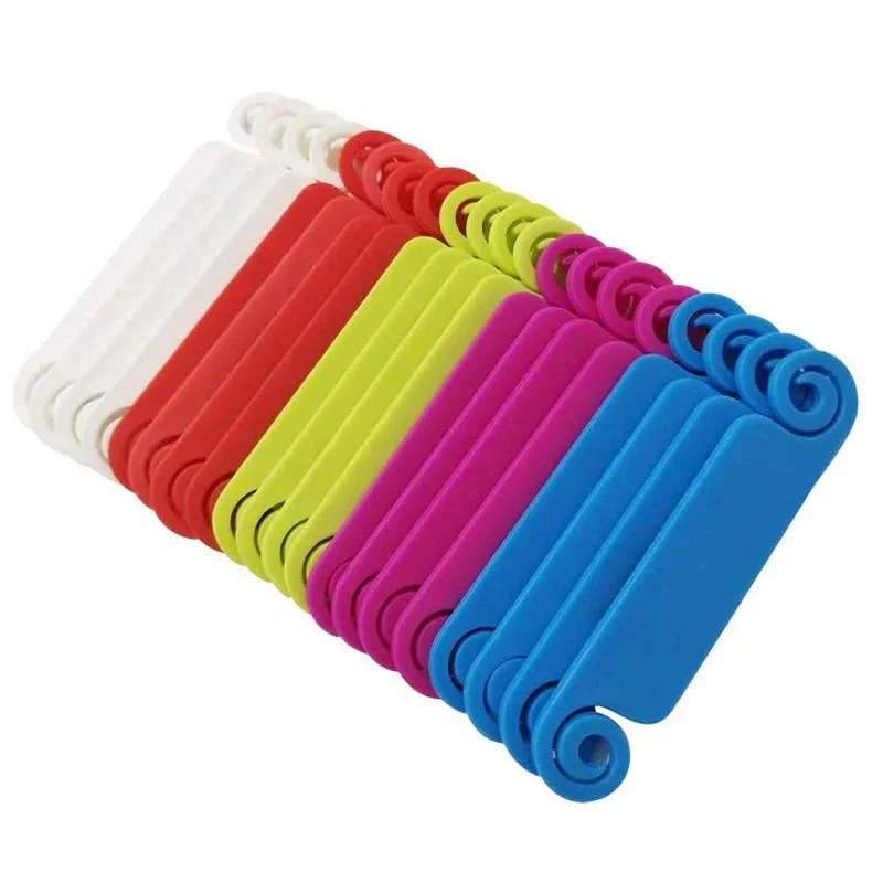 Description Picture 2 of itemCable Ties Wire Organizer and Cables Multicolor Labels Attaches Color Markers Storage Tie Organiser Plastic Wiring Accessories