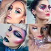 Multifunctional Eye Glitter Nail Hair Body Face Glitter Gel Art Flash Loose Sequins Cream With Smear Spoon Festival Glitter Deco 3