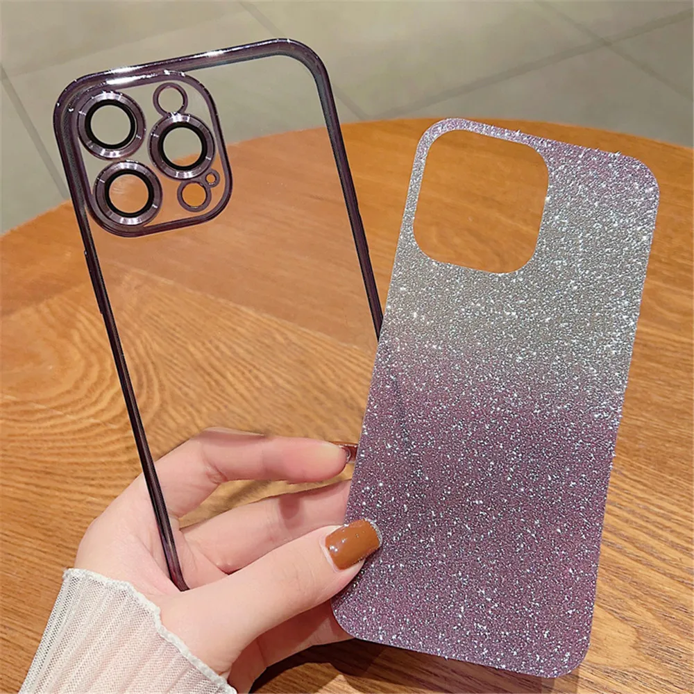 Sparkling Glitter Lanyard Silicone Phone Case