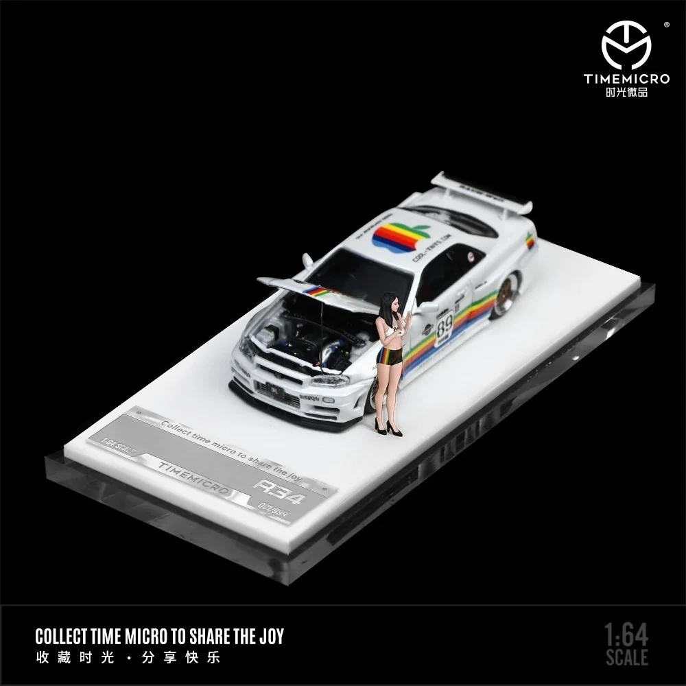TIME Micro 1/64 ニッサン 日産 スカイライン GTR R34 Amazon | Time Micro 1/64 ニッサン スカイライン GTR R34