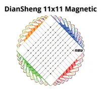 [Picube] DianSheng 11x11 M Milk Way Galaxy 11x11x11 Magnetic Stickerless Cubo Magico Puzzle Speed Magic Cube Professional 1