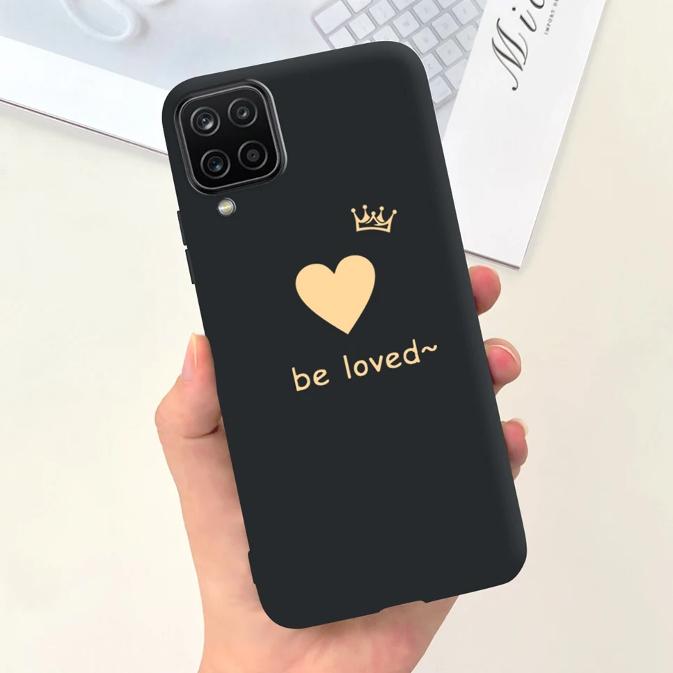 NEW Design For Samsung Galaxy A12 Case Silicone TPU Back Cover For Samsung A12 M12 F12 Galaxy M12 India  Funda Couqe Bumper