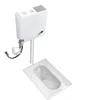 *LP Household Ceramic Squatting Pan Flushing Cistern Set Bathroom Potty Chair-Type Toilet Deodorant Urinal 1