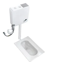 *LP Household Ceramic Squatting Pan Flushing Cistern Set Bathroom Potty Chair-Type Toilet Deodorant Urinal 1