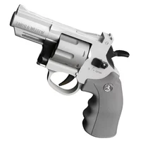 Soft Bullet Toy Gun Set with Ejecting Revolver for Kids, One-Key Detachable Pistol, Continuous Shooting 2