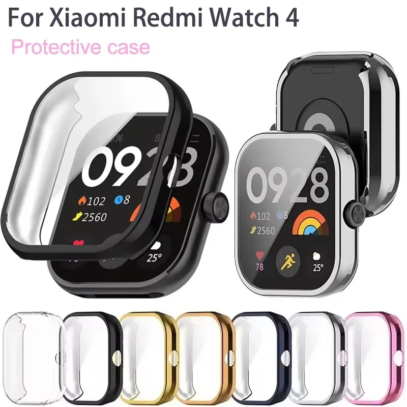 Premium Soft TPU Plated Bumper Cover for Smartwatch Screen Protection