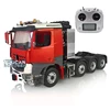 LESU 1/14 8*8 RC 3 Speed Metal Chassis Highline Tractor Truck KIT Painted Cabin W/ Light Sound ESC Radio Controller Motor Servo 2