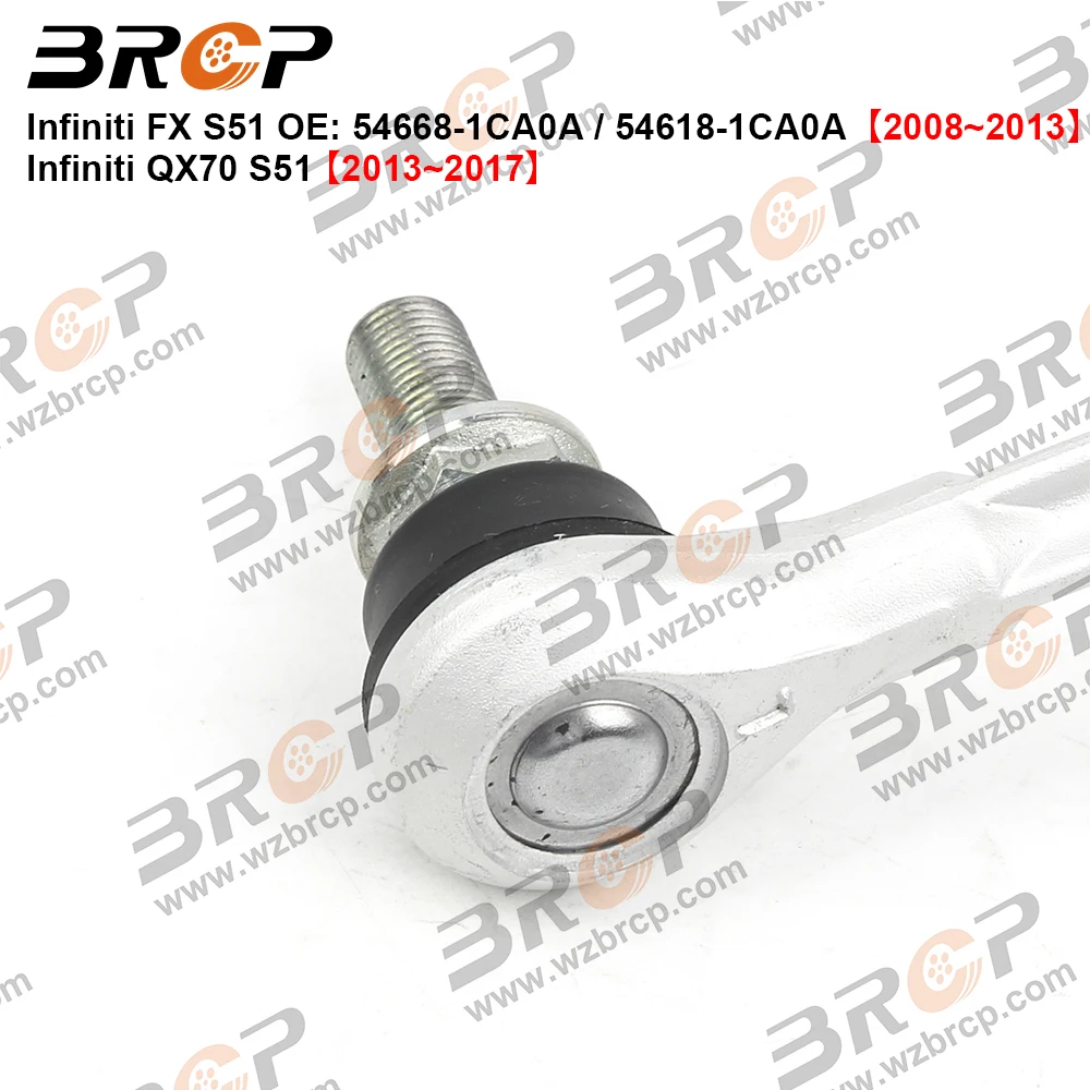 Pair Rear Axle Sway Bar End Stabilizer Link Ball Joint For Infiniti FX FX35 FX45 FX50 QX70 RWD AWD 54668-1CA0A 54618-1CA0A