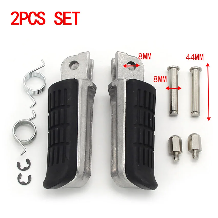 Motorcycle Footrests Footpegs Foot Rest Peg Pedal For Honda CB500F CB500X CB300RA CB300R CB300F CBR300R CBR500 CBR500R