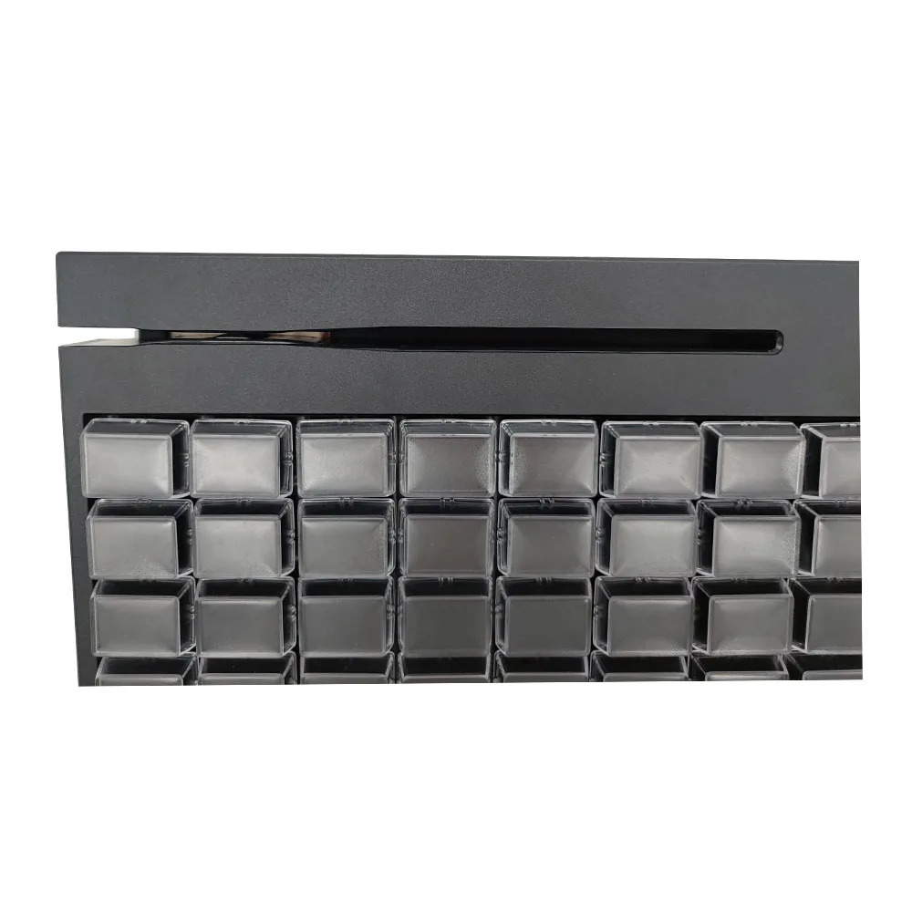 KB84 keyboard, supports programmable MSR setting for the header,tailor,separator,suffix & POS system