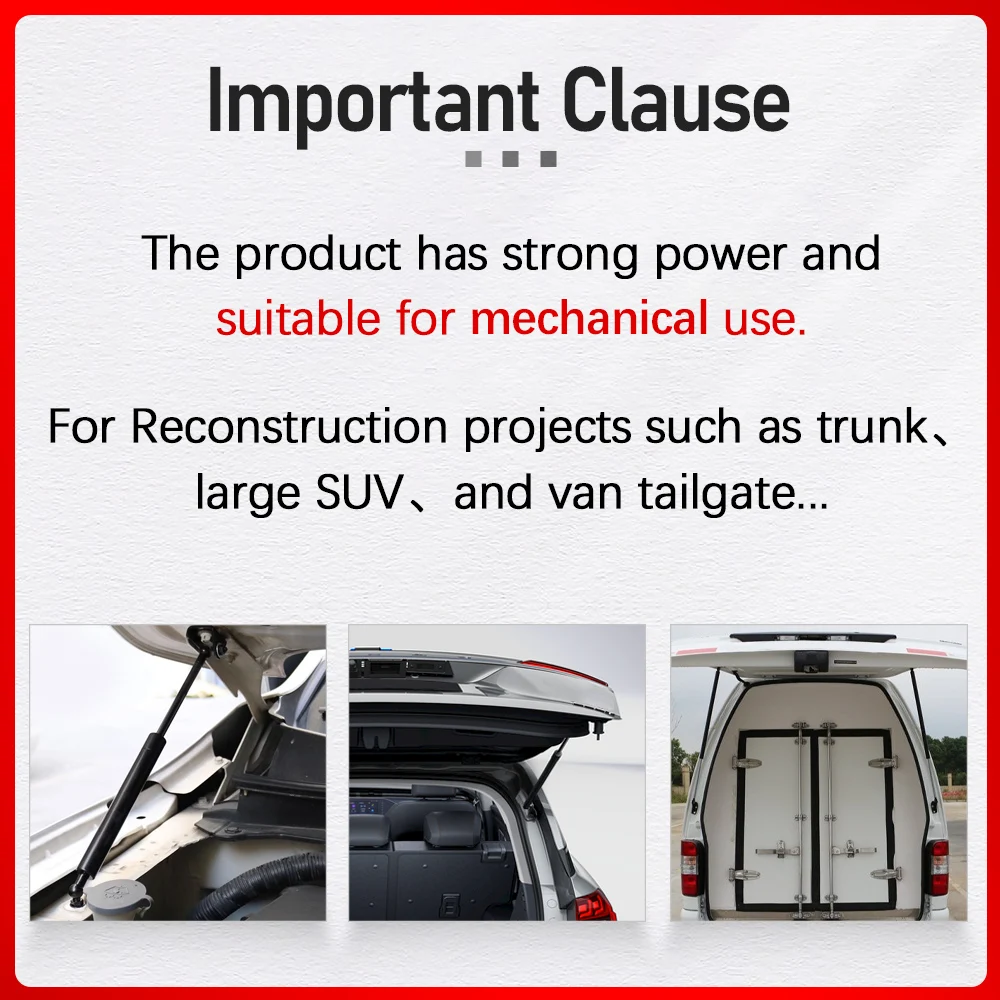 800N 300-600mm Gas Strut Bars Gas Spring Support For Boot Bonnet Car Caravans Door Windows Hatches Boat Bus 2Pcs,gas spring,gas strut fitting