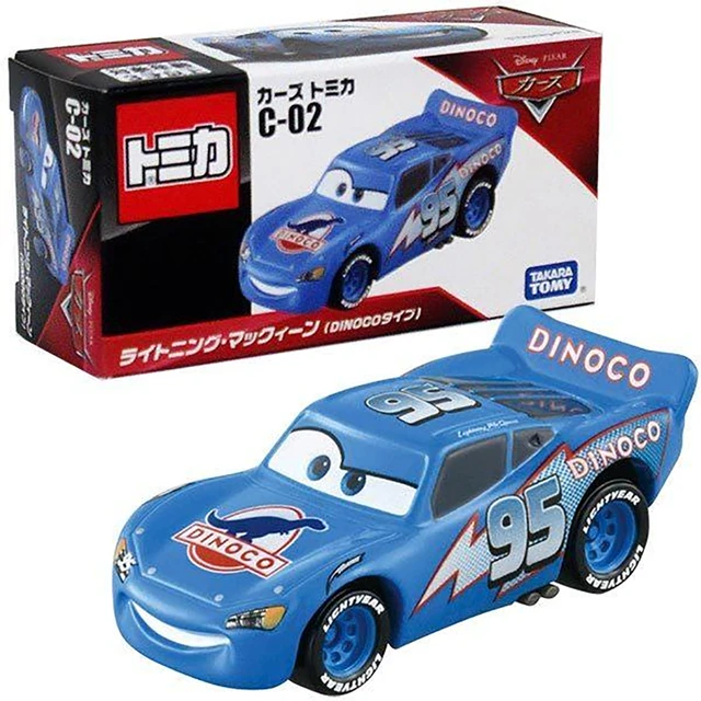 TAKARA TOMY Tomica Cars C-02 Lightning McQueen (Dinoco Type)