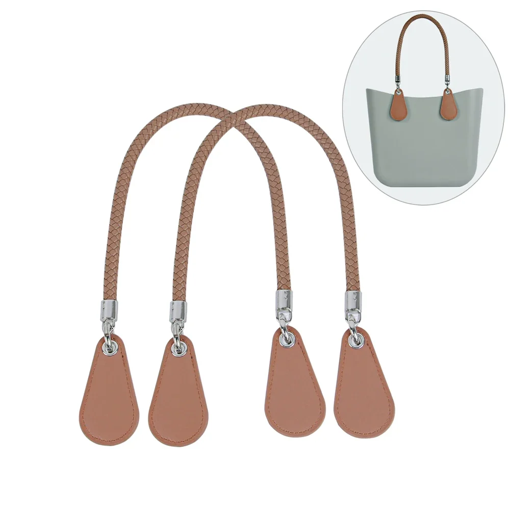 

2024 obag Woven rope handles belt long shoulder straps short handle accessories suitable for O bag Tote women Bag