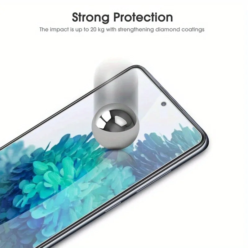 4 عبوات لهاتف سامسونج جالاكسي S20 FE / S20 FE 5G و...