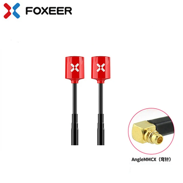 2 Angle MMCX Red