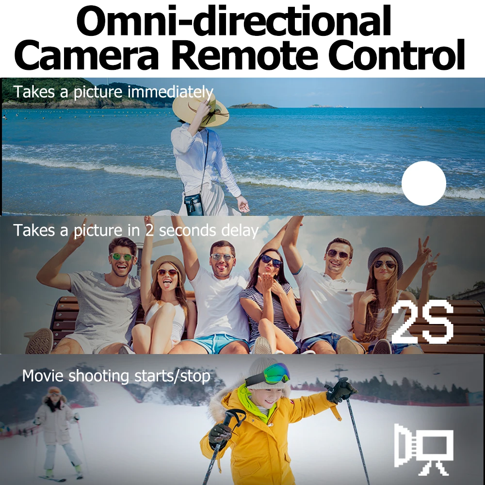 Camera Remote Shutter Button Camera Remote Shutter Release BR-E1 Wireless Rechargeable Remote Control Shutter Release for Canon R R1 R50 R8 R6II 6DII 90D 77D 800D 200DII M200 M50II G7XIII