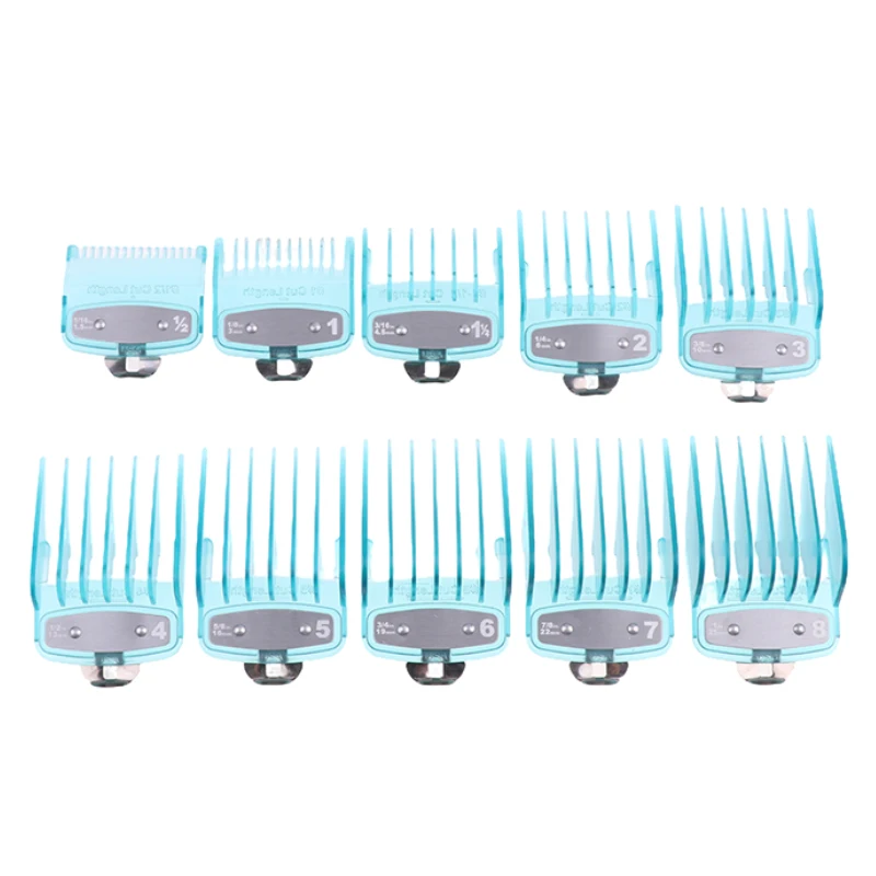 2/8/10Pcs Hair Clipper Limit Comb Guide Attachment Size Barber ...
