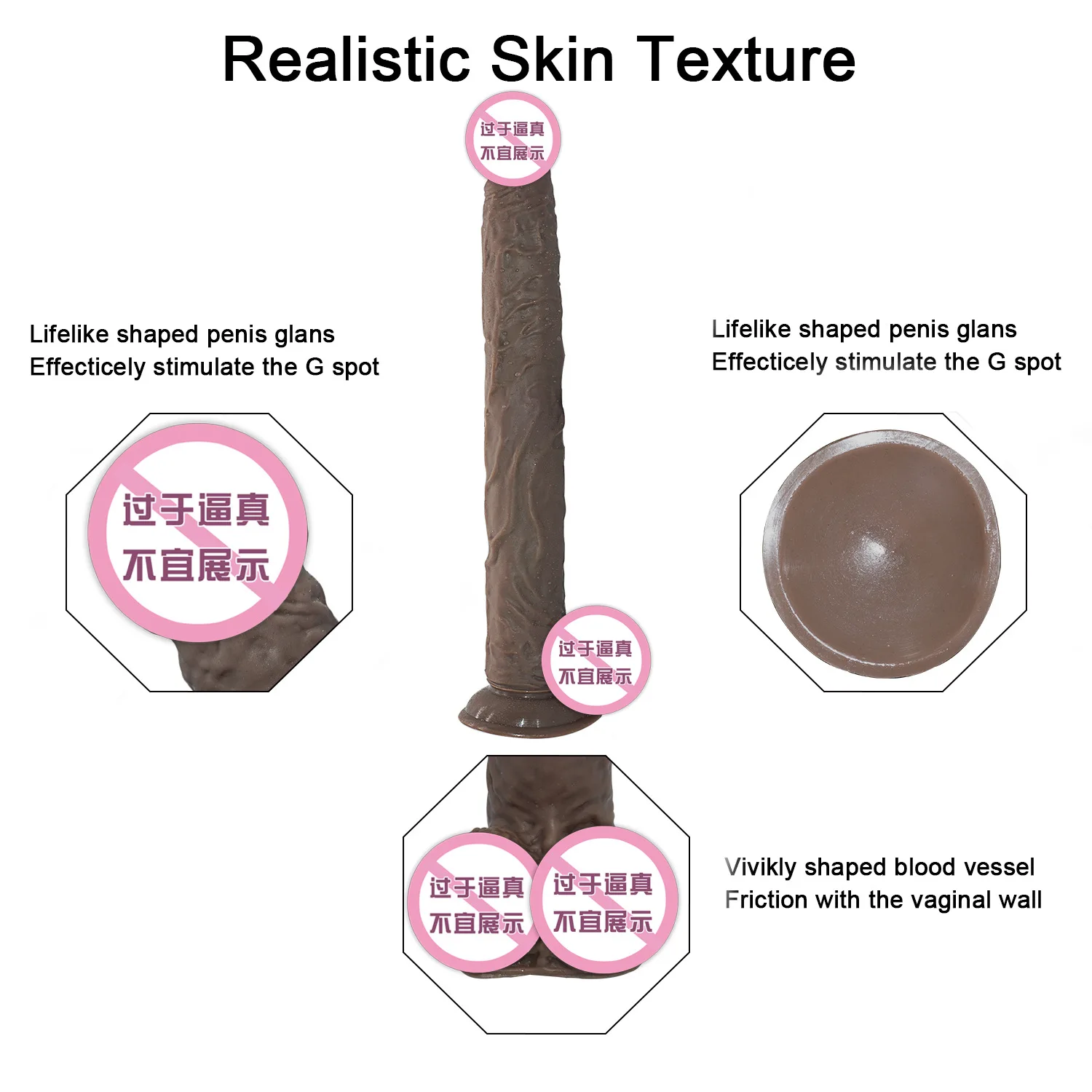 40CM extra long Large emulate penis masturbation masturbator adult sex products Dildo sex toy