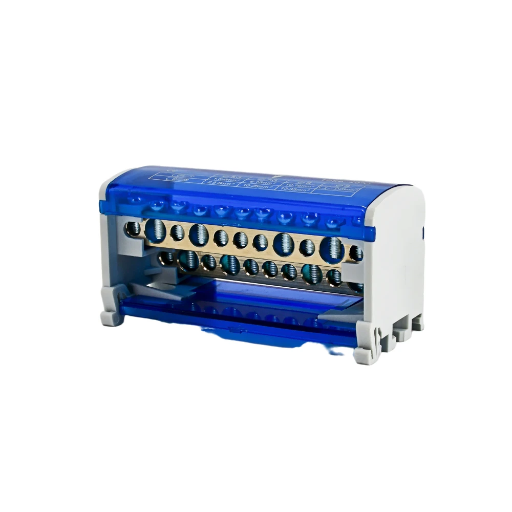 Din Rail Terminal Block Distribution Block Box Wdh211 Modular Screw