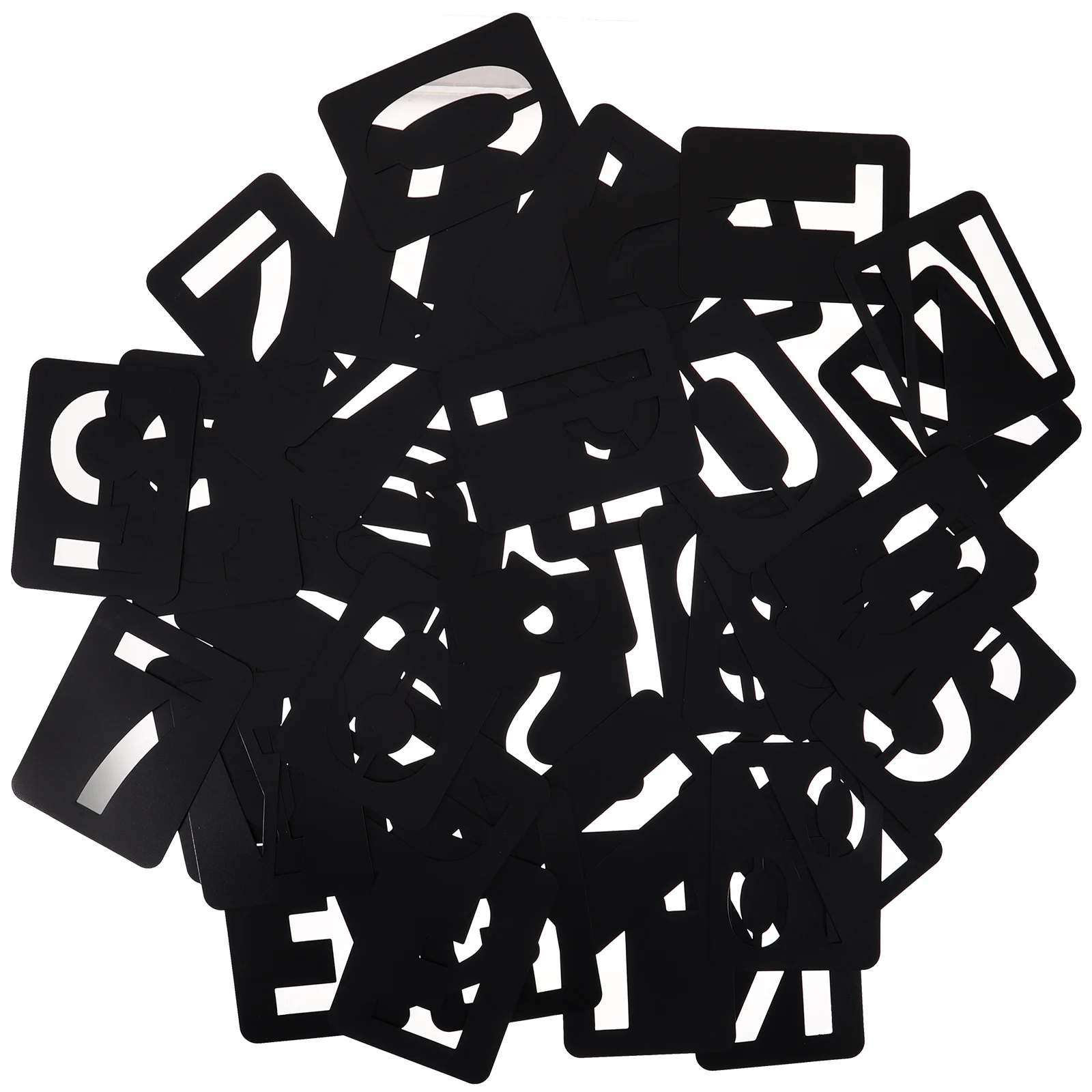 

Letter Template Ruler Large Stencil Letters Stencils Alphabet Number Wall Painting Inkjet Board